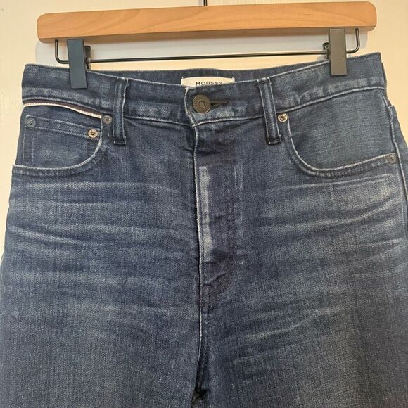 Mousy Vintage Emma Cropped Flare Jeans Size 28 Made in Japan - Picture 5 of 9